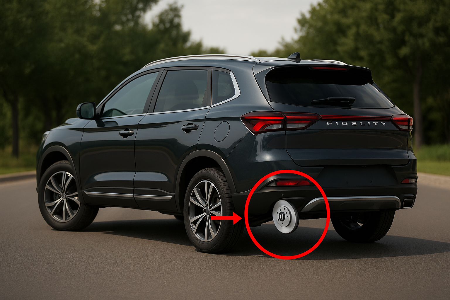 مشخصات فنی دیسک ترمز چرخ عقب راست فیدلیتی پرایم