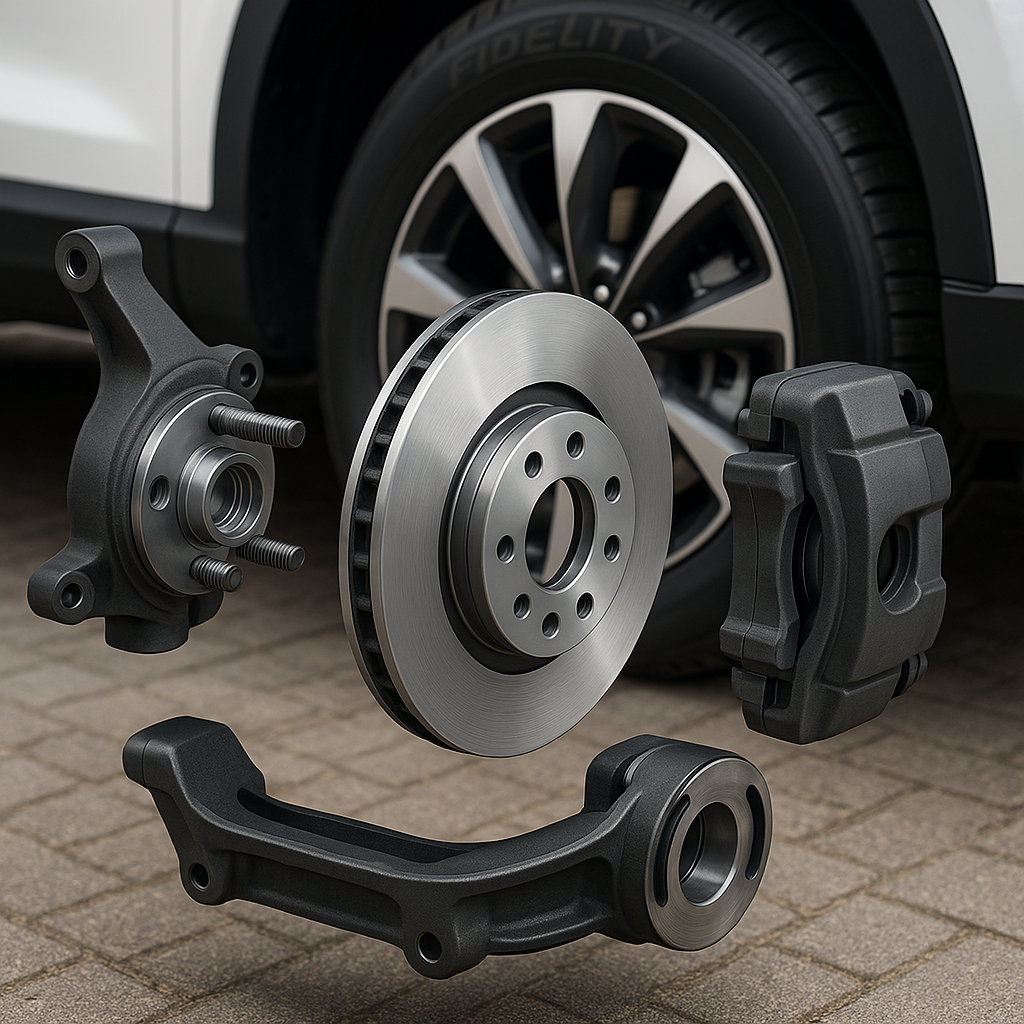 خرید دیسک ترمز چرخ جلو چپ فیدلیتی پرایم